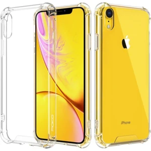 Iphone Xr Köşe Korumalı Şeffaf Silikon Darbe Emici Telefon Kılıfı