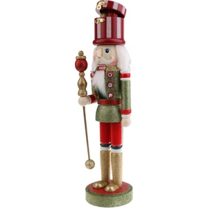 38 cm Ahşap El Boyalı Asker Fındıkkıran (Yurt Dışından)