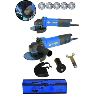 Power Tools Japon Teknoloji Bakır Sargılı NEW2022 3400 W 115 mm Spiral Avuç Içi Kesme ve Taşlama Makinası