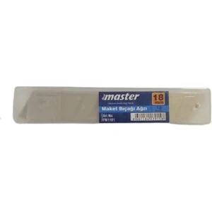 First Master Maket Bıçağı Yedeği 18 mm (1 Kutu = 10 Adet)