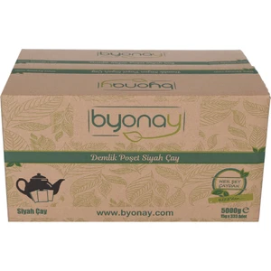 Demlik Poşet Siyah Çay 5000 gr (15 gr x 333)