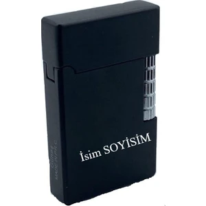 Herkesetoptantic Kişiye Özel Dupont Çakmak Gazlı (Siyah)