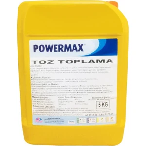 Powermax Statik Toz Toplama Maddesi Toz Toplama Deterjanı 5 kg