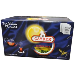 Gold 3 kg 20 gr Ev Tipi Demlik Poşet Siyah Çay