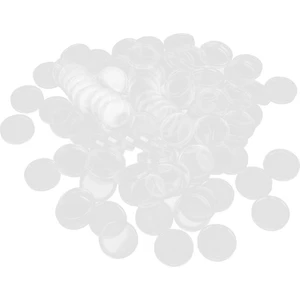 100 Adet 25MM Kapsül Konteyner Tutucu Kutuları - Beyaz (Yurt Dışından)