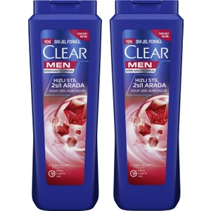 Kepeğe Karşı Etkili Şampuan Hızlı Stil 2'si 1 Arada Kepeğe Karşı Etkili 485 ml x 2 Adet