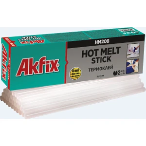İstanbul e-Hırdavat Akfix Mum Silikon 10 Çubuk Kalın 12 mm