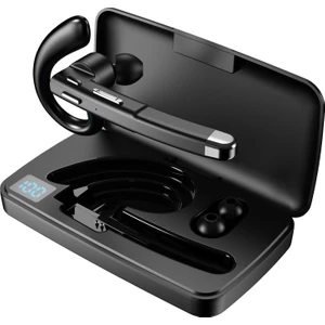520 Iı Earhook Bluetooth Kulaklık, Şarj Kılıfı Siyah ile  (Yurt Dışından)