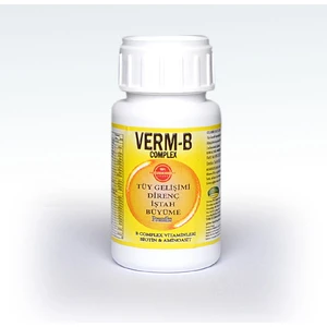 Vermb Complex- Tavuk Civciv Kaz Keklik Muhabbet Kuşu Kanarya Güvercin Sorunu Ve Tüyden Çıkarma Biotin Vitamin
