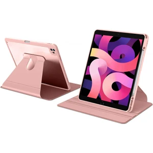 Apple iPad Pro 12.9 6. Nesil 5. Nesil Kılıf Şeffaf Dönebilen Kalem Bölmeli A2378 A2379 A2461 A2462