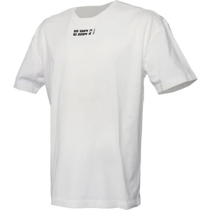 911497-9003 Geniş Fit Düz Beyaz Erkek T-Shirt