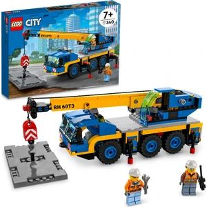 City Mobil Vinç 60324 - 7 Yaş ve Üzeri Çocuklar İçin Gerçekçi Fonksiyonlu Bir Vinç İçeren Yaratıcı Oyuncak Yapım Seti (340 Parça)