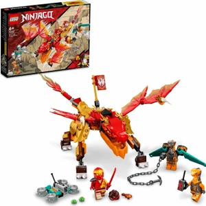 Ninjago® Kai#nin Ateş Ejderhası Evo 71762 - 6 Yaş ve Üzeri İçin Ninjago Kai ve Yılan Figürleri İçeren Oyuncak Yapım Seti (204 Parça)