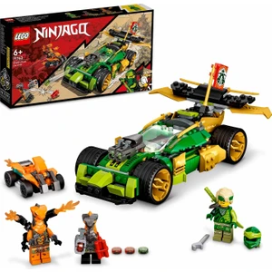 NINJAGO® Lloyd#un Yarış Arabası EVO 71763 - 6 Yaş ve Üzeri için NINJAGO Lloyd ve Yılan Figürleri İçeren Oyuncak Yapım Seti (279 Parça)