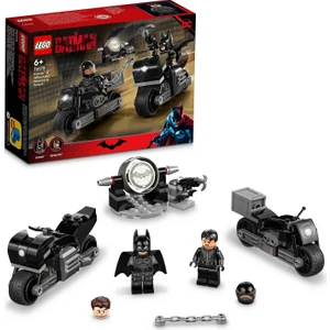 DC Batman#: Batman ve Selina Kyle##ın Motosiklet Takibi 76179 # Süper Kahraman Seven  6 yaş ve Üzeri  Çocuklar İçin Koleksiyonluk Yaratıcı Oyuncak Yapım Seti (149 Parça)