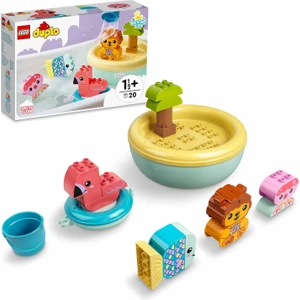 Duplo® İlk Banyo Zamanı Eğlencesi: Yüzen Hayvan Adası 10966 - 18 Ay ve Üzeri Okul Öncesi Yaştaki Çocuklar İçin Oyuncak Yapım Seti (20 Parça)