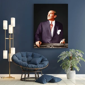 Atatürk 1.kalite Kanvas Baskı