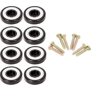 Sandalye Bacaklar Mobilya Bacaklar Demir Masa Bacakları Ev Dıy Modern Başucu Masaları Kahverengi 32MM