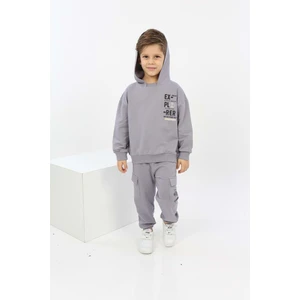 Toontoy Kids Toontoy Erkek Çocuk Explorer Baskılı Eşofman Takım