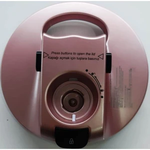 Mutfak Robotu Işlem Hazne Kapak Rosegold