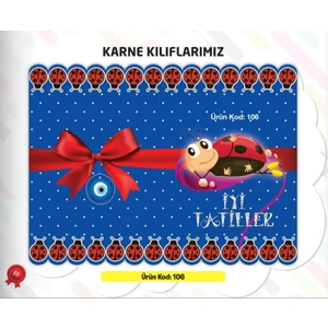 Ata Yayıncılık Karne Kabı Kılıfı Ürün Kodu:106 (20'li)