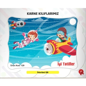 Ata Yayıncılık Karne Kabı Kılıfı Ürün Kodu:129 (10'lu)