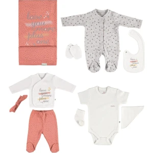 Aziz Bebe Bibaby Biorganic Sweet Time Hastane Çıkışı 10LU Set 63190 Karmelanj Kiremit