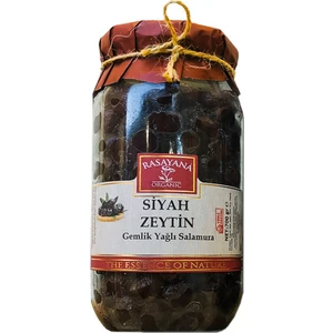 Organik Siyah Zeytin (Gemlik Yağlı Salamura) 700 gr