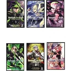 Seraph Of The End - Kıyamet Meleği - 6 Kitap Türkçe Manga Seti -Serinin 1-2-3-4-5-6 Kitabı - Takaya Kagami