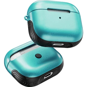 Airpods 3. Nesil Uyumlu Kılıf Anti-Shock Kulaklık Kılıfı Darbe Emici Tam Koruma Shockproof Yeşil