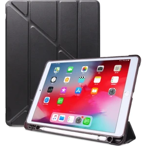 Apple iPad 9. Nesil 8. Nesil 7. Nesil 10.2" Kılıf Kalem Bölmeli Trifolding Case A2602 A2603 A2604 A2605