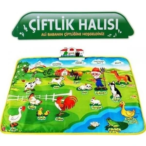 Birlik Oyuncak Ali Babanın Çiftliği Sesli ve Işıklı Eğitici Çiftlik Oyun Halısı