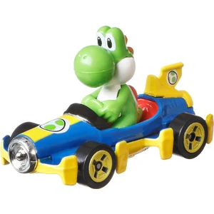 Hot Wheels Mario Kart Karakter Araçlar Yoshi Mach 8 Kart GLP39