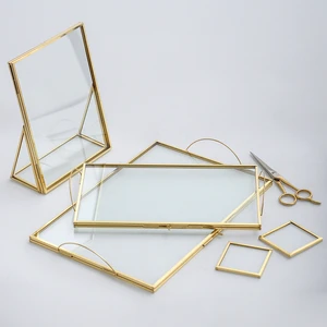 El Crea Designs Düğün Söz Nişan Tepsi Yüzük Kutusu Damat Kahvesi Makas Fotoğraf Çerçevesi Sunum Takımı Gold Pirinç 6 Parça
