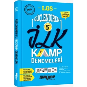 Ankara Yayıncılık LGS Güçlendiren 5'Li Ilk Kamp Denemeleri