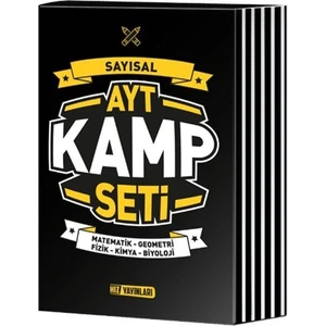 Hız Yayınları AYT Sayısal Kamp Soru Bankası Seti 5li (Mat-Geo-Fiz-Kim-Biy)
