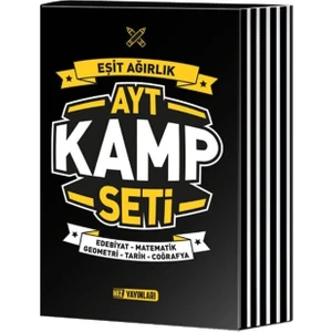 Hız Yayınları AYT Eşit Ağırlık Kamp Soru Bankası Seti 5li (Mat-Ede-Geo-Tar-Coğ)