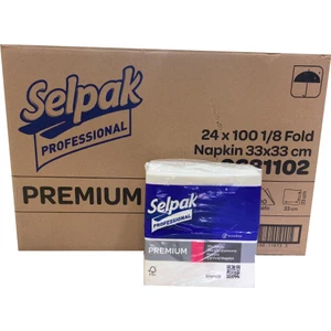Selpak Professional Napkin Garson Katlama Peçete (33X33CM) 24'lü Paket
