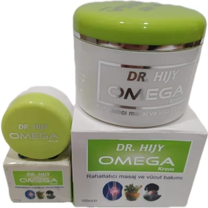 Dr. Hijy Omega Rahatlatıcı Masaj ve Vücut Bakım Kremi (25 Ml'lik Krem + Hediyeli)