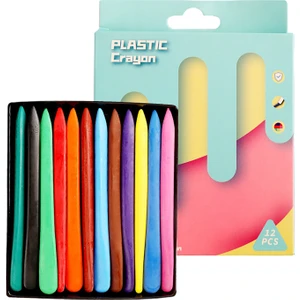 12 Adet Crayon Boya Seti - Çok Renkli (Yurt Dışından)