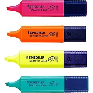 Staedtler textsurfer Classic  Fosforlu Kalem Seti  4'lü Paket