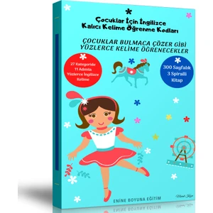 Enine Boyuna Eğitim Çocuklar Için Ingilizce Kalıcı Kelime Öğrenme Kodları