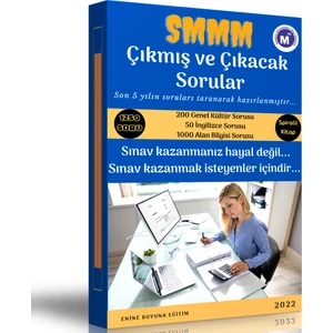 Enine Boyuna Eğitim Smmm Sınav Çıkmış ve Çıkacak Sorular Kitabı (1250 Soru)