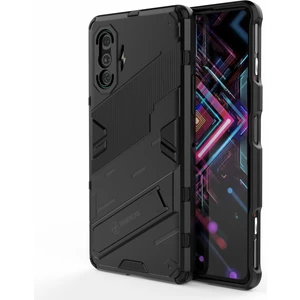 EX Beauty Xiaomi Redmi K40 Için Tasarımlı Pc + Tpu Düşmeye Dayanıklı Telefon Kılıfı - Siyah (Yurt Dışından)