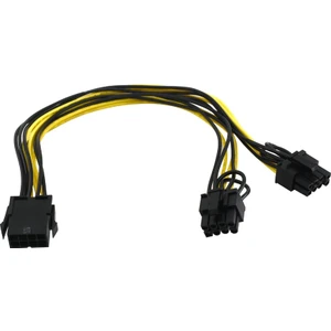 4880 Pci-E 8 Pin Ekran Kartı Express Power Güç Çoklayıcı Y Kablosu
