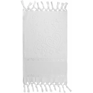 Mutfak Havlusu Etamin Bezli Kadife Saçaklı Bağlamalı Jakarlı 30 x 50 cm (12 Adet)