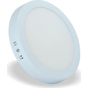 Opto 24W Sıva Üstü Yuvarlak LED Panel Beyaz
