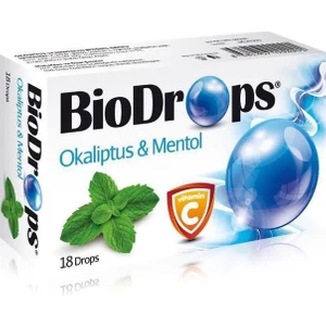 Okaliptus & Mentol C Vitamini Pastil 18 Drops