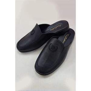 Pierre Cardin Damat Çeyiz Erkek Ev Terliği Siyah Pc 0289 V4