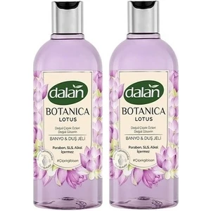 Duş Jeli Doğal Çiçek Özleri Doğal Gliserin Botanıca Lotus 2 Adet X 500 Ml